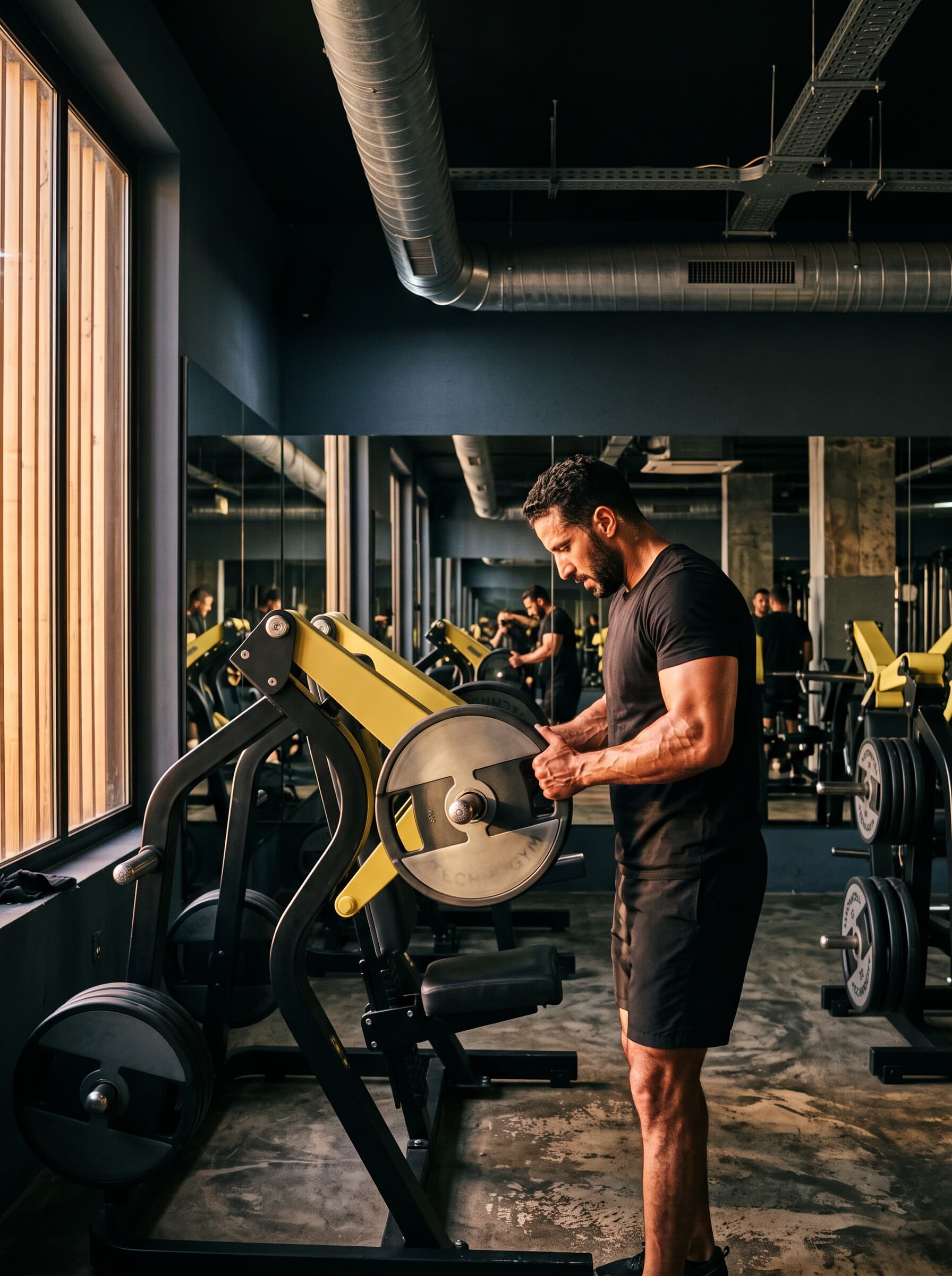 Plateau de musculation de l’Espace Hommes